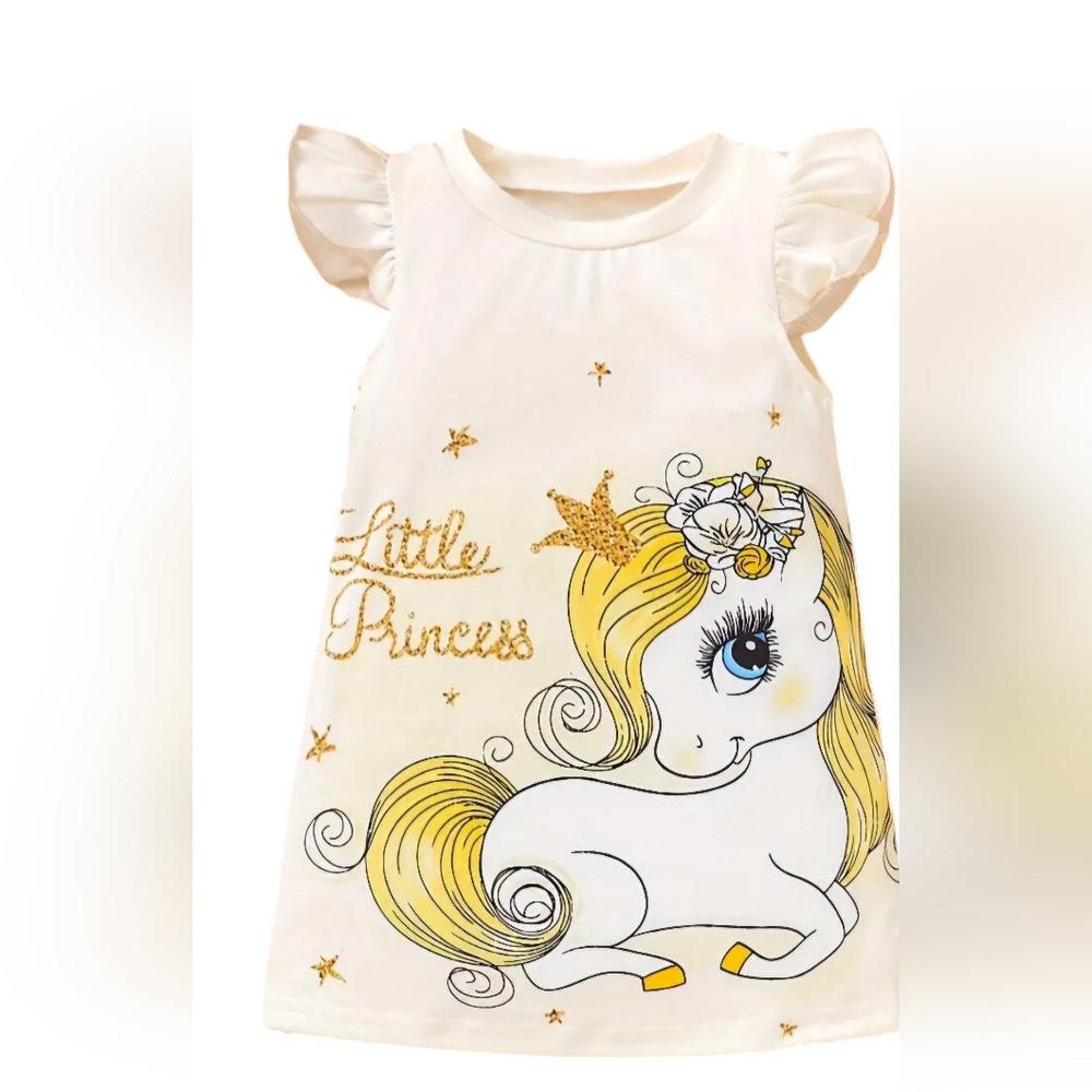 NWOT Girl's Unicorn Print Nightgown